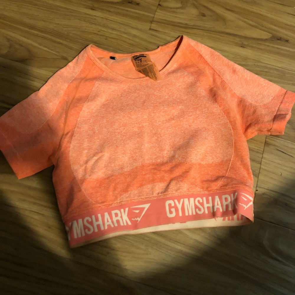 Orange flex gym shark matching set! Good condition
